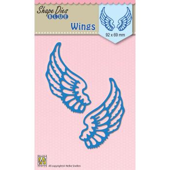 Nellie Snellen - Shape Dies Blue - " Wings " - Stanze