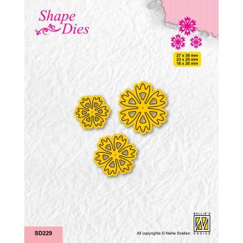 Nellie Snellen - Shape Dies - " Flowers-8 " - Stanze