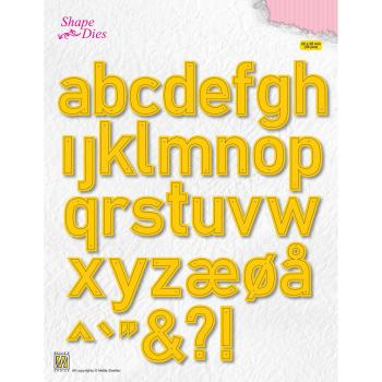 Nellie Snellen - Shape Dies - "  Alphabet Large " - Stanze