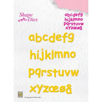 Nellie Snellen - Shape Dies - " Alphabet-2 Small " - Stanze