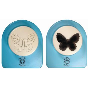 Nellie's Choice - Floral Punch Jumbo - " Butterfly-1 " - Motivstanzer - Handstanzer - Groß