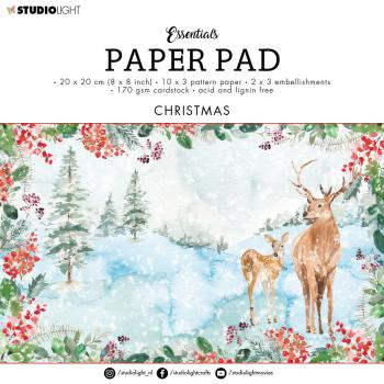 Studio Light - Paper Pad - Christmas - Paper Pack