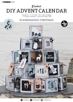 Studio Light - Scandinavian Christmas - DIY Advent Calendar - Kit