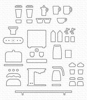 My Favorite Things Die-namics "Be Your Own Barista" | Stanzschablone | Stanze | Craft Die