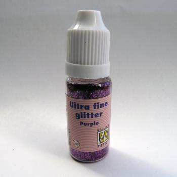 Nellie Snellen - Glitzerpulver "Purple" Glitter Ultra Fine