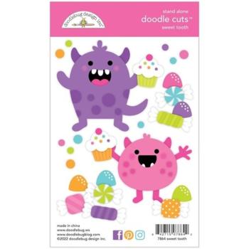 Doodlebug Design Sweet Tooth  Cuts  - Stanzen 