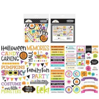 Doodlebug Design - Chit Chat- "Monster Madness" - Stanzteile
