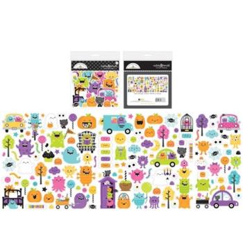 Doodlebug Design - Odds & Ends- "Monster Madness " - Stanzteile
