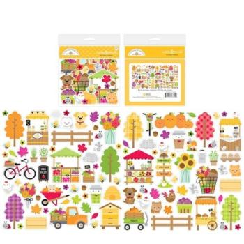 Doodlebug Design - Odds & Ends- "Farmers Market " - Stanzteile