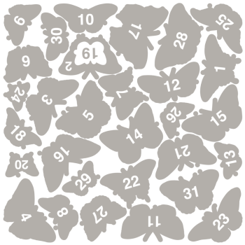 Crafters Companion - Dies -Timeless Butterfly Collection Topper Sheets & Dies - Stanze - Topper-Bögen