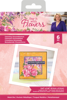 Crafters Companion - Dies -Charming Chrysanthem - Stanze