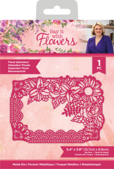 Crafters Companion - Dies -Floral Splendour - Stanze