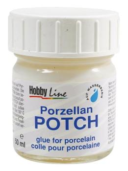 HOBBY LINE Porzellan Potch 50ml für ServietteTechnik