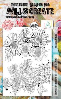 AALL and Create - Stamp - Daisies & Others - Stempel A6