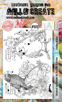 AALL and Create - Stamp - Feather Besties - Stempel A6