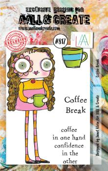 AALL and Create - Stamp - Coffee Break - Stempel A7