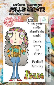 AALL and Create - Stamp - Hippie Dee - Stempel A7