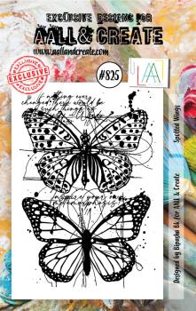 AALL and Create - Stamp - Spotted Wings - Stempel A7