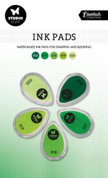Studio Light - Ink Pads - Shades of Green - Stempelkissen