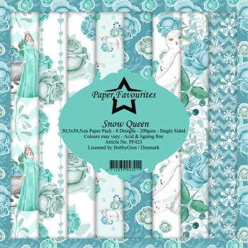 Paper Favourites - "  Snow Queen  " - Paper Pack - 12x12 Inch