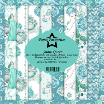 Paper Favourites - "  Snow Queen  " - Paper Pack - 6x6 Inch