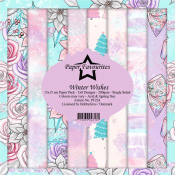 Paper Favourites - "  Winter Wishes  " - Paper Pack - 6x6 Inch
