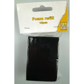 Nellie Snellen - Tools for Stamping and Colouring - Refill Pads 10 - Foampads für Applicator - Blending Tool 