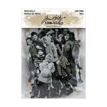 Tim Holtz - Idea Ology " Paper Dolls Christmas" - Papier Dekoration