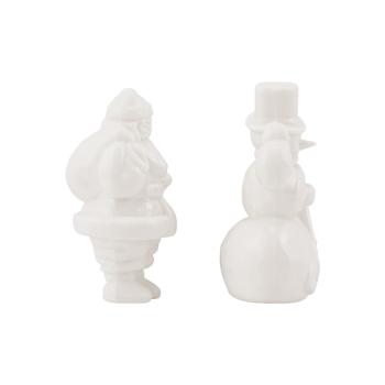 Tim Holtz - Idea Ology " Salvaged Santa and Snowman" - Resin Schneemänner