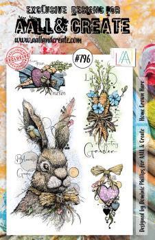 AALL and Create - Stamp - Home Grown Hare - Stempel A5