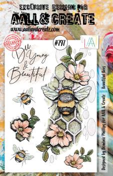AALL and Create - Stamp - Beautiful Bees - Stempel A5
