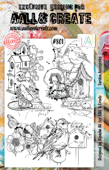 AALL and Create - Stamp - Garden Accessories - Stempel A5