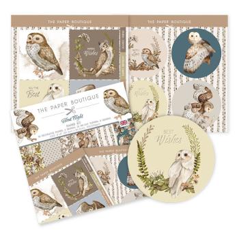 The Paper Boutique - Paper Kit - Silent Flight  - Die Cut Toppers - Designpapier 