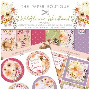 The Paper Boutique - Paper Kit - Wildflower Woodland - Die Cut Toppers - Designpapier 