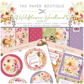 The Paper Boutique - Paper Kit - Wildflower Woodland  - Die Cut Toppers - Designpapier 