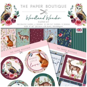 The Paper Boutique - Paper Kit - Woodland Wonder - Die Cut Toppers - Designpapier 