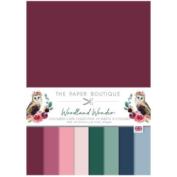 The Paper Boutique - Colour Card Collection - Woodland Wonder - A4 - Cardstock