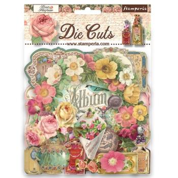 Stamperia "Rose Parfum" Die Cuts - Stanzteile