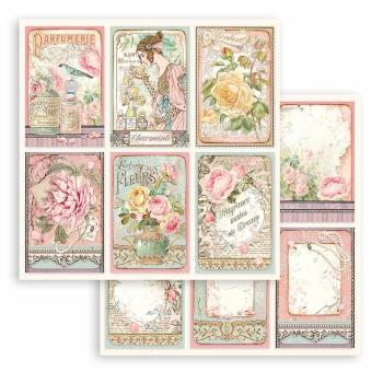 Stamperia "Rose Parfum" 12x12" Paper Sheet - Cardstock
