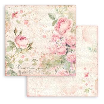 Stamperia "Roses" 12x12" Paper Sheet - Cardstock