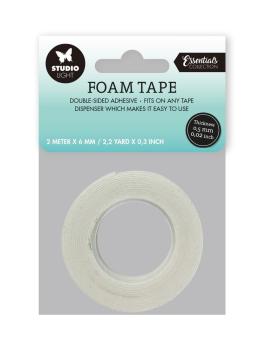 Studio Light - Foam Tape - 2m x 6mm x 0,5mm - 3D Schaumklebeband