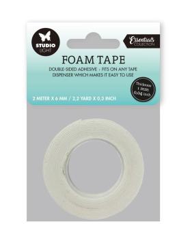 Studio Light - Foam Tape - 2m x 6mm x 1mm - 3D Schaumklebeband