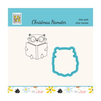 Nellie's Choice - Dies & Stamp Set - " Christmas Stories " - Stanze & Stempel