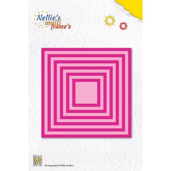 Nellie Snellen - Multiframe Dies - "  Straight Square " - Stanze