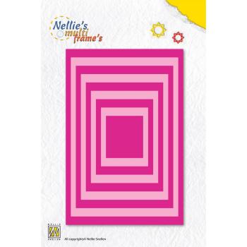 Nellie Snellen - Multiframe Dies - "  Straight Rectangle " - Stanze