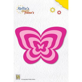 Nellie Snellen - Multiframe Dies - "  Butterfly " - Stanze