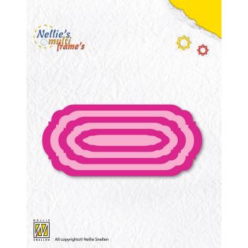 Nellie's Choice - Multiframe Dies - "  Tags-2 " - Stanze