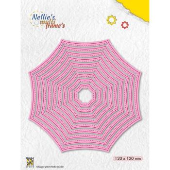 Nellie Snellen - Multiframe Dies - "  Octagon (Spiderweb) " - Stanze