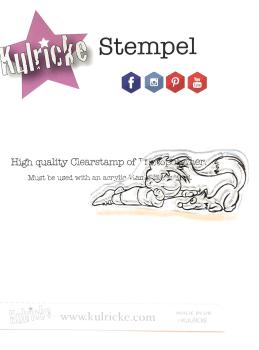 Kind mit Fuchs Stempel