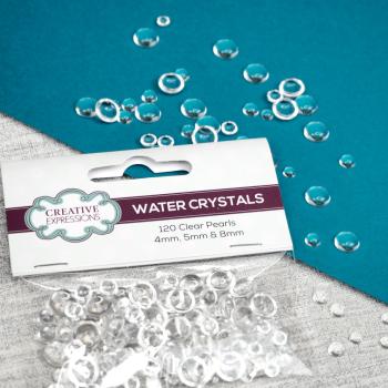 Creative Expressions - Water Crystals Clear Pearls - Halbperlen